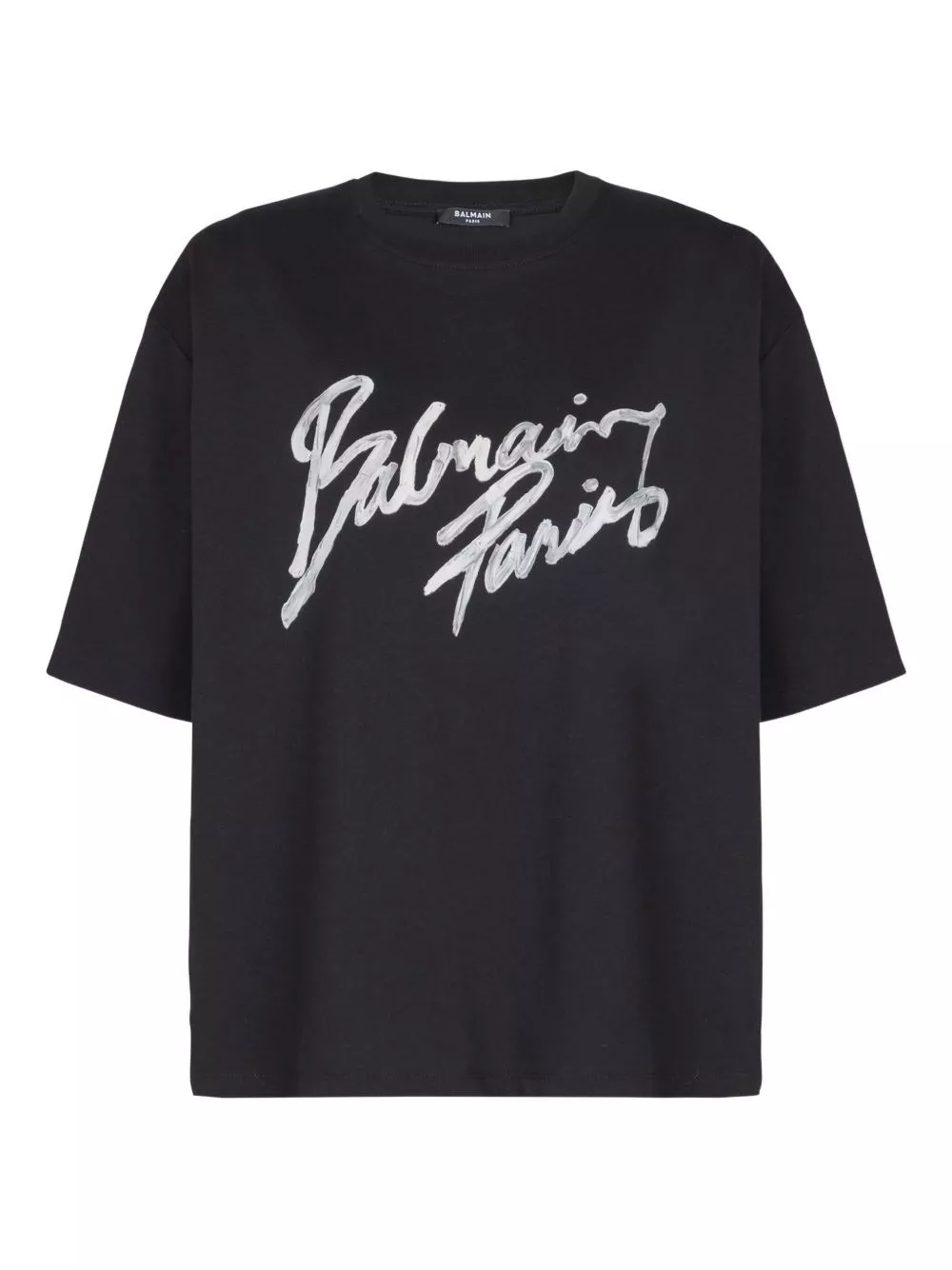 Balmain T-shirt in cotone con logo