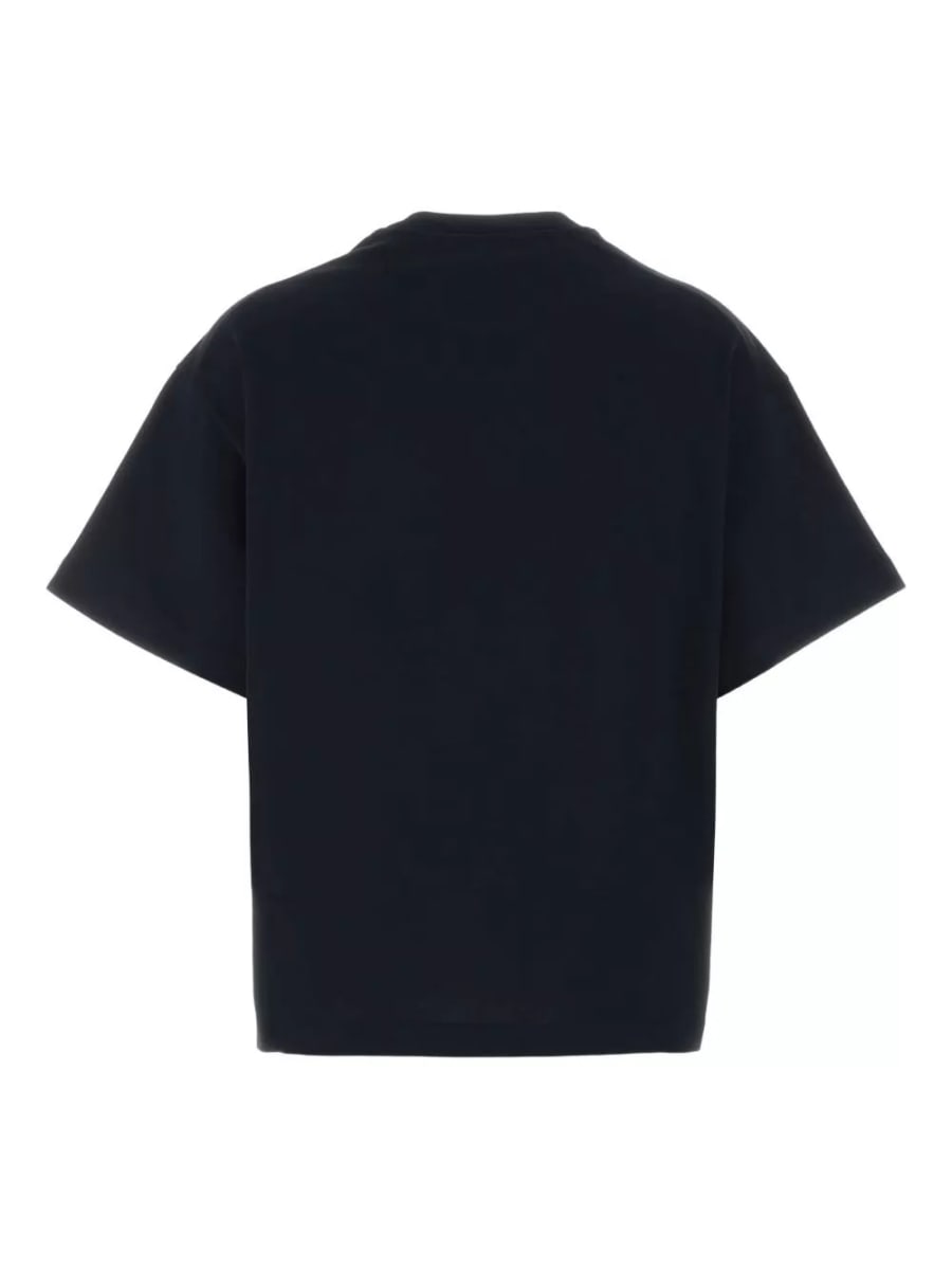 Jil Sander T-shirt in cotone con logo, view 2