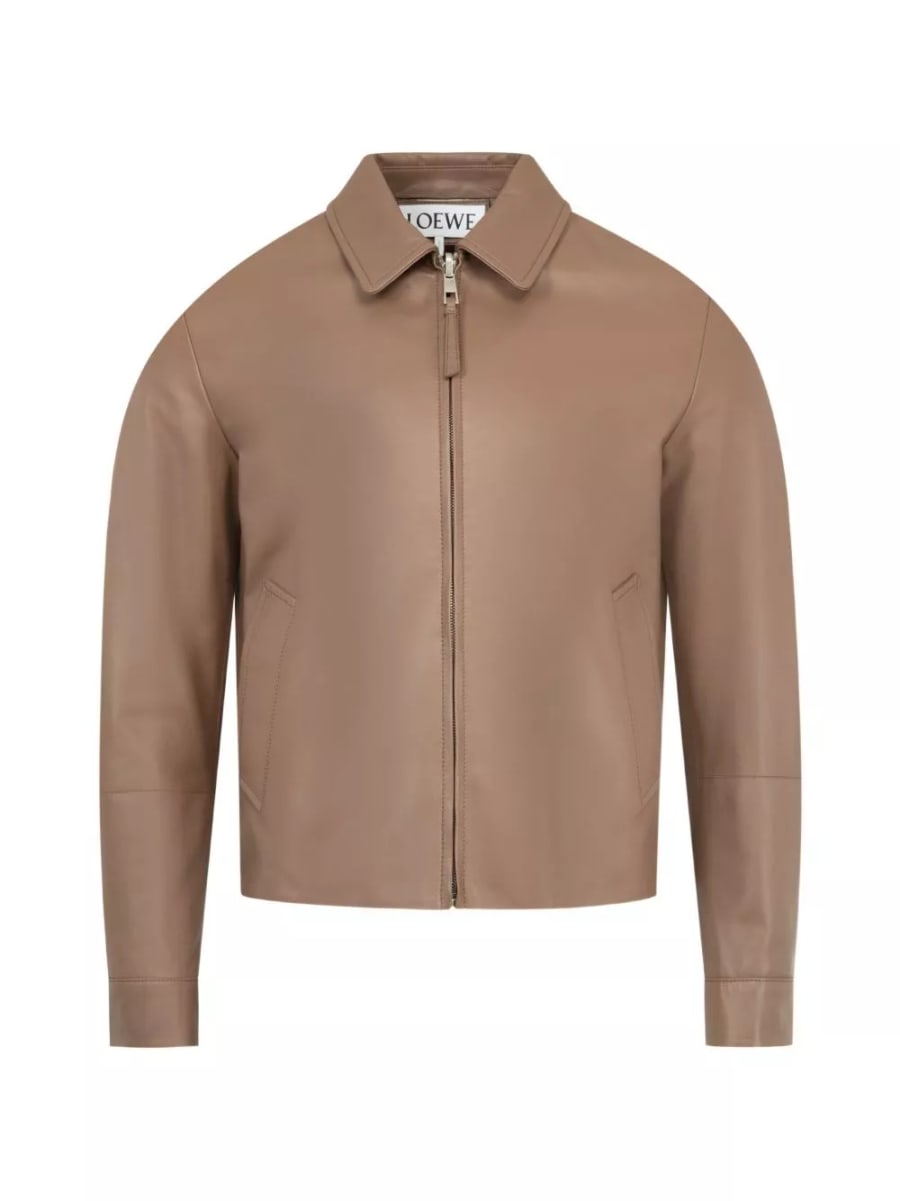 Loewe Giacca in pelle con zip