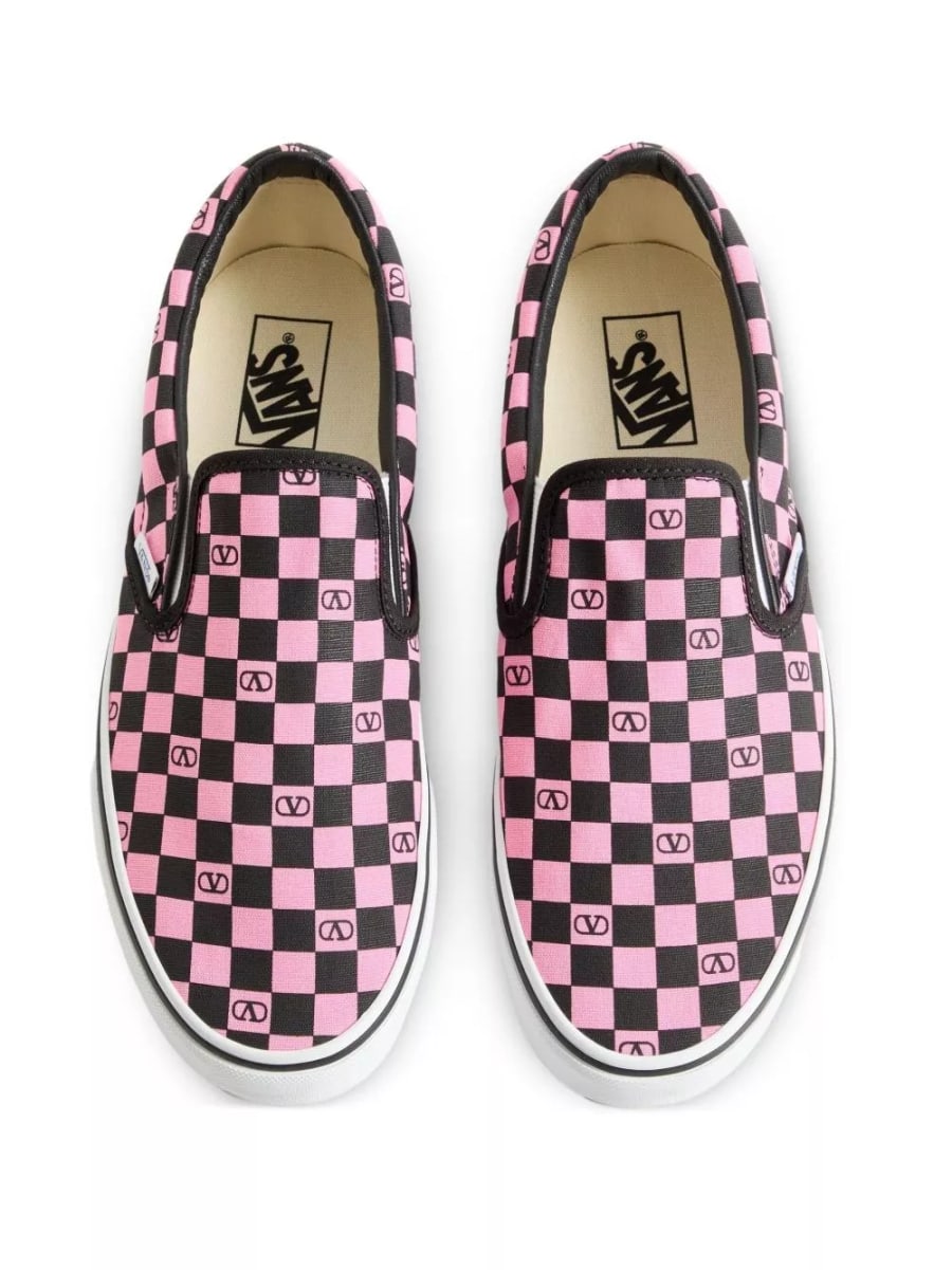 Valentino garavani x vans Valentino Garavani e Vans Slipper in canvas, view 3