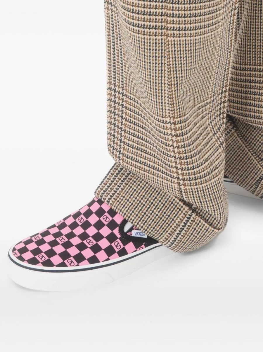 Valentino garavani x vans Valentino Garavani e Vans Slipper in canvas, view 5