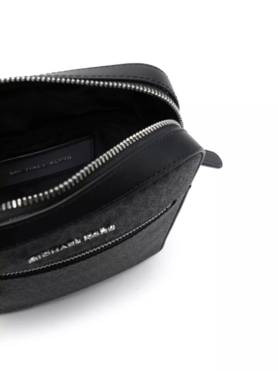 Michael kors Borsa a tracolla da viaggio con logo, view 2