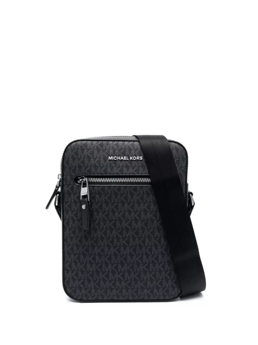 Michael kors Borsa a tracolla da viaggio con logo, view 6