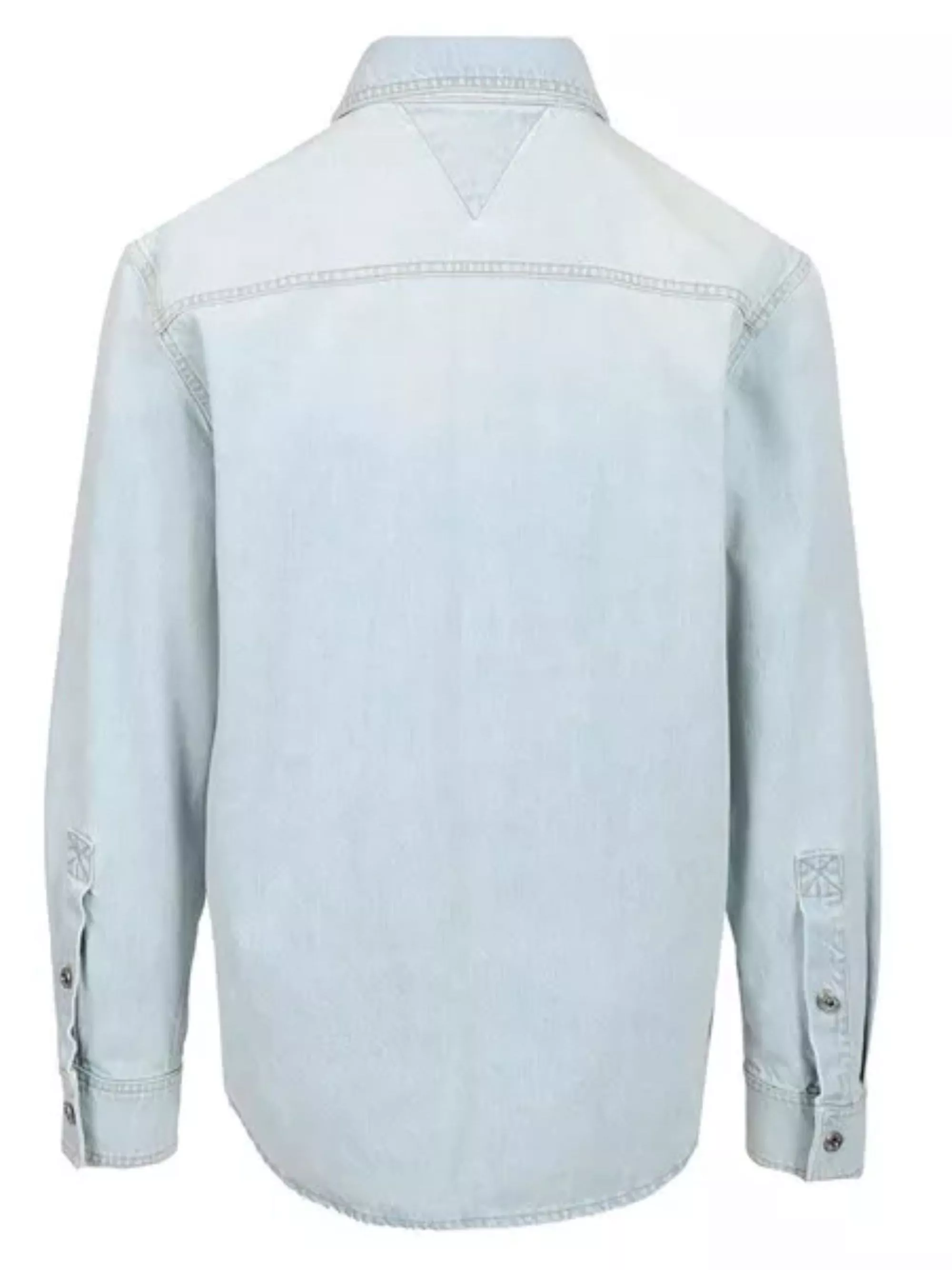 Bottega Veneta Camicia overshirt in denim Extra Bleach, view 2