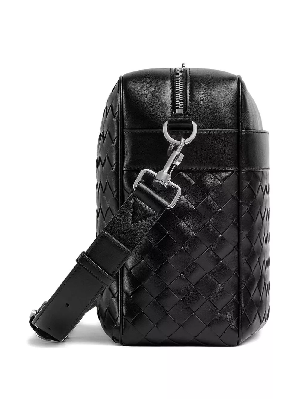 Bottega Veneta Large Intrecciato Camera Bag, view 2