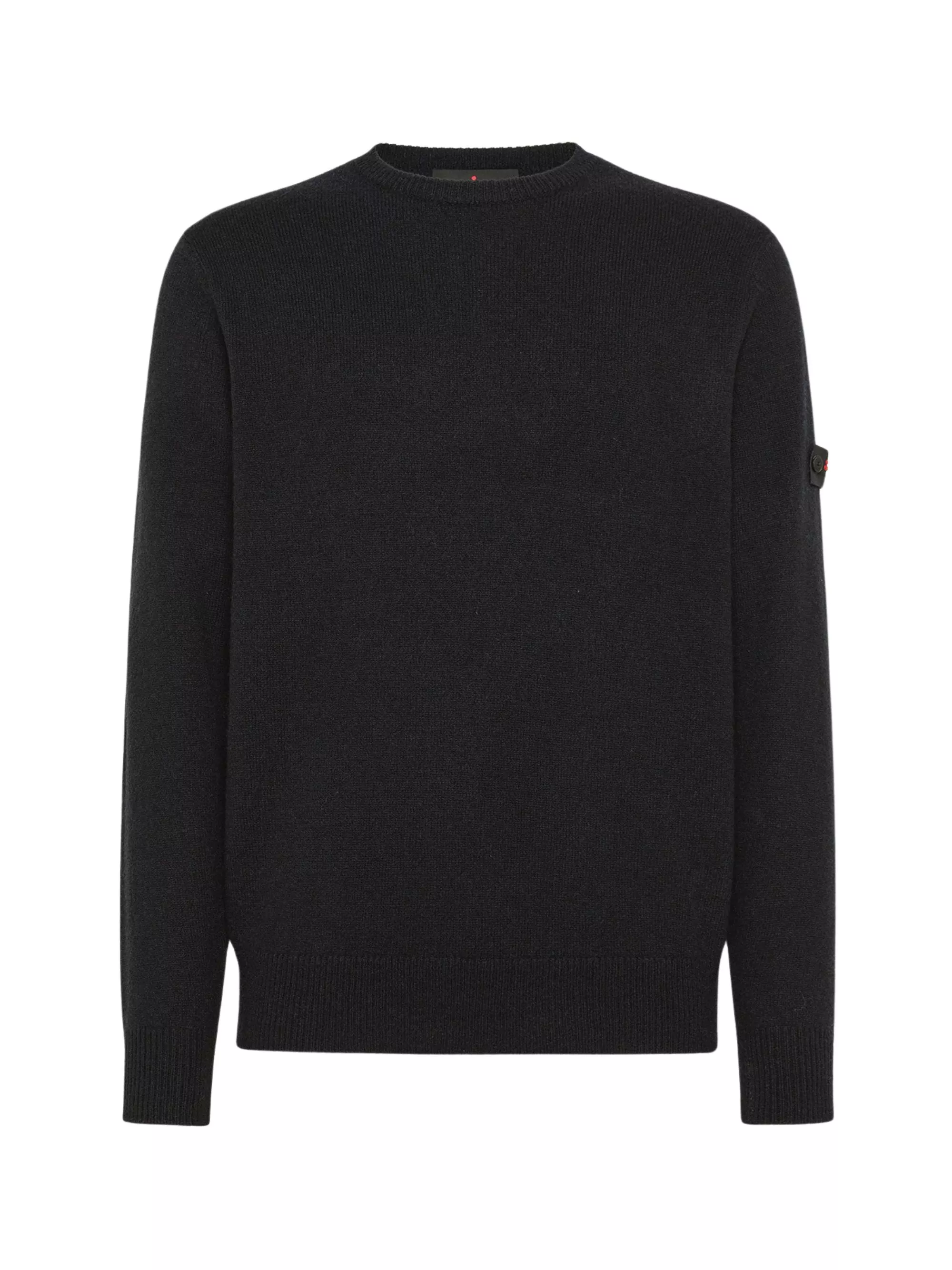 Peuterey Maglione in misto lana di yak con logo