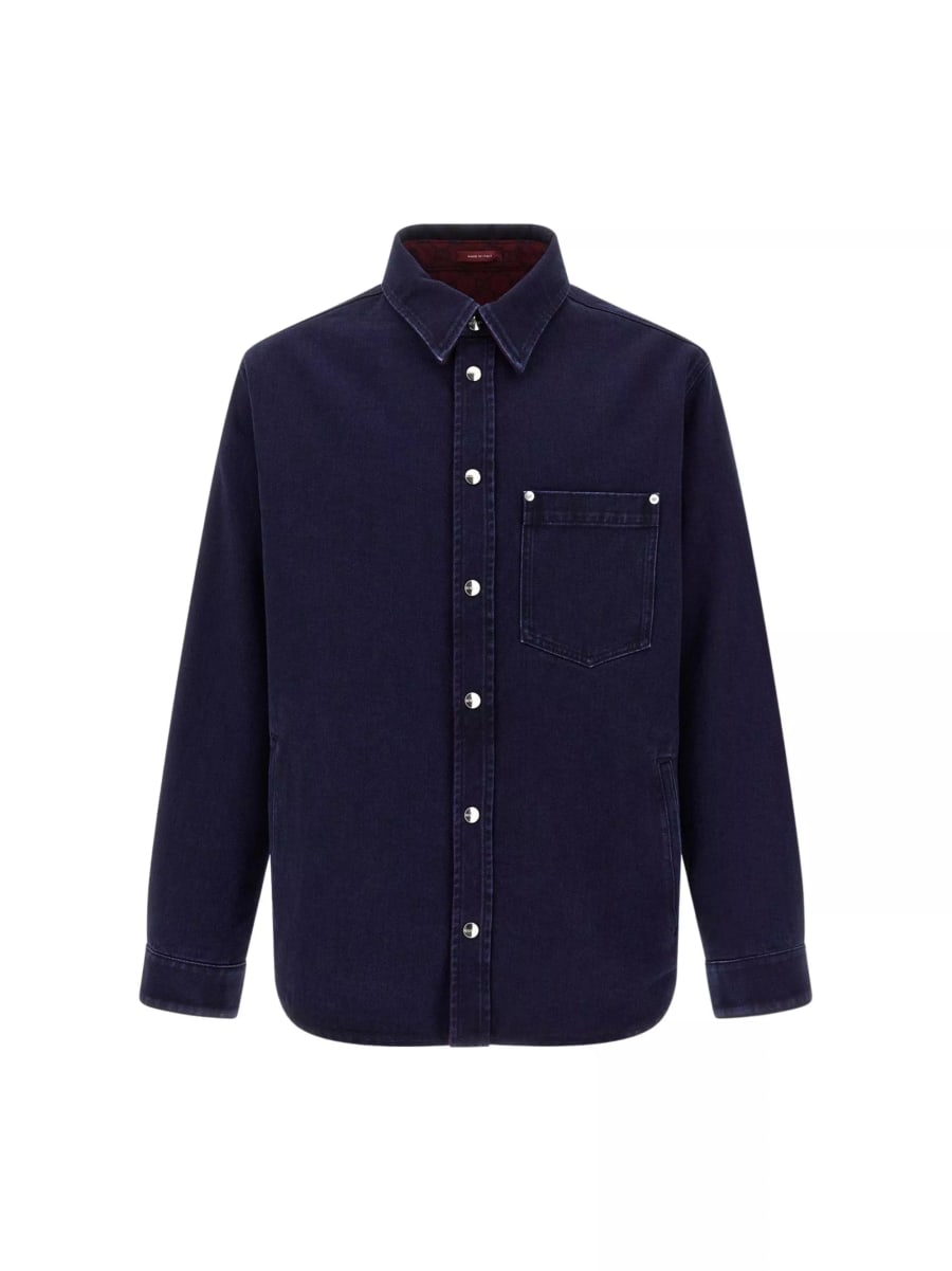 Gucci Camicia in cotone reversibile