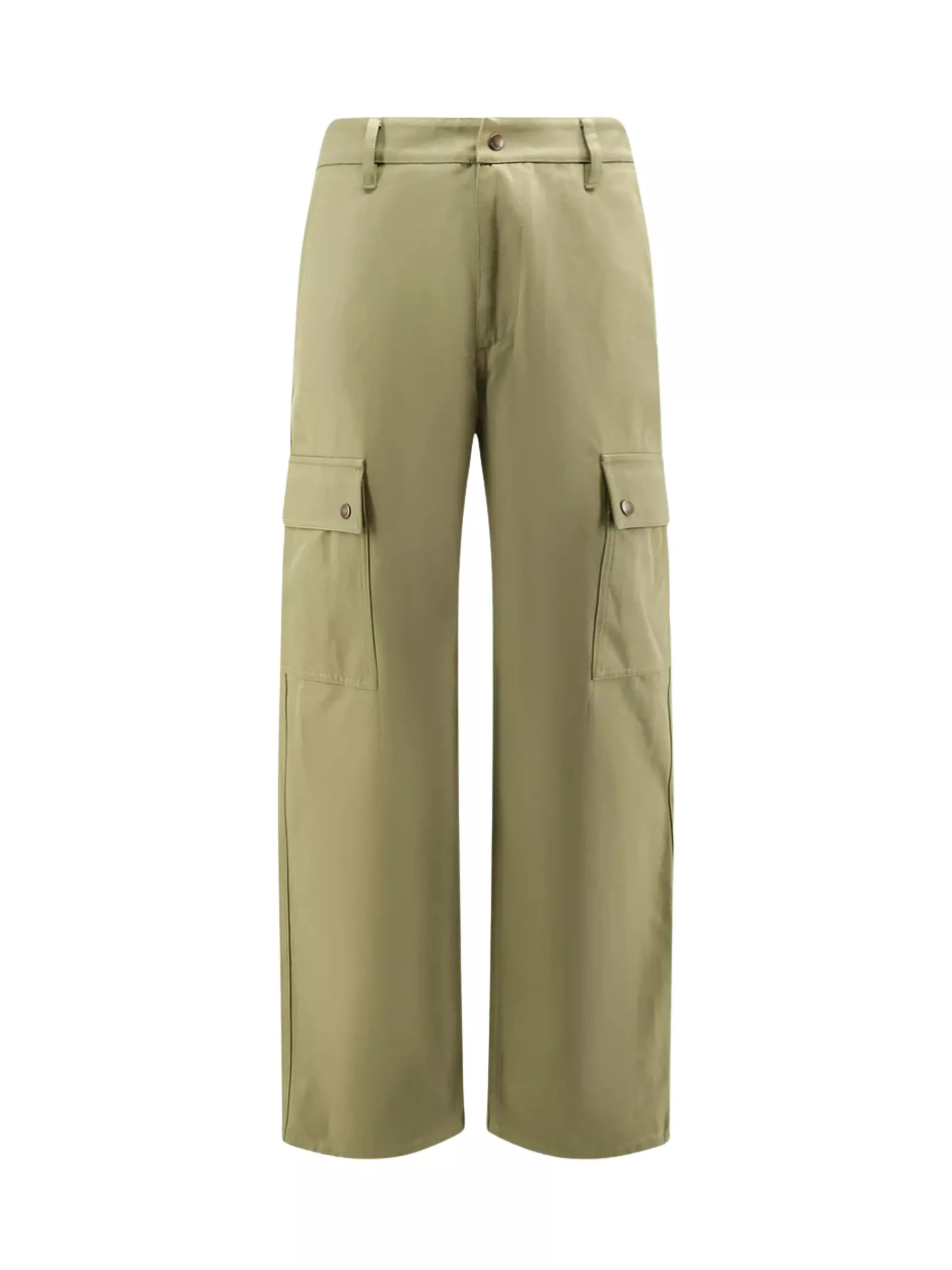 Burberry Pantaloni in cotone con ricamo del logo