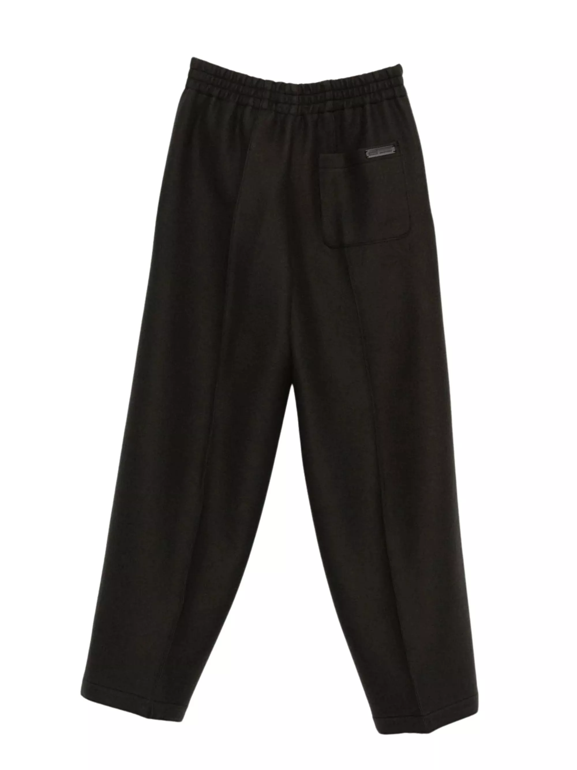 AMI Paris Pantaloni in Lana a Gamba Larga, view 2