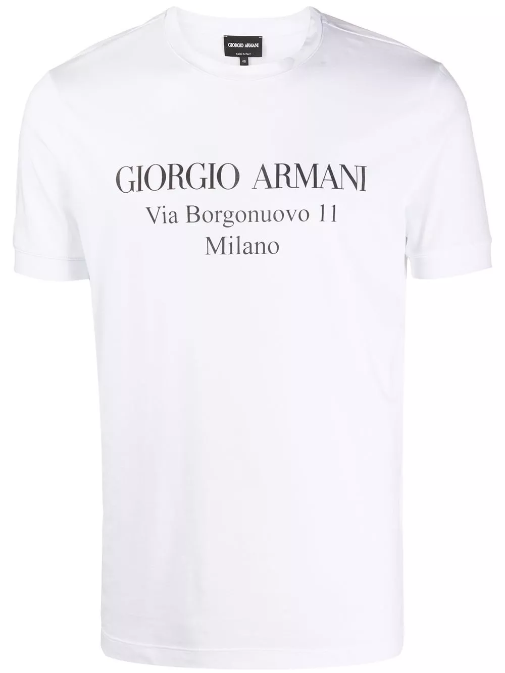 Giorgio Armani T-shirt in cotone con logo