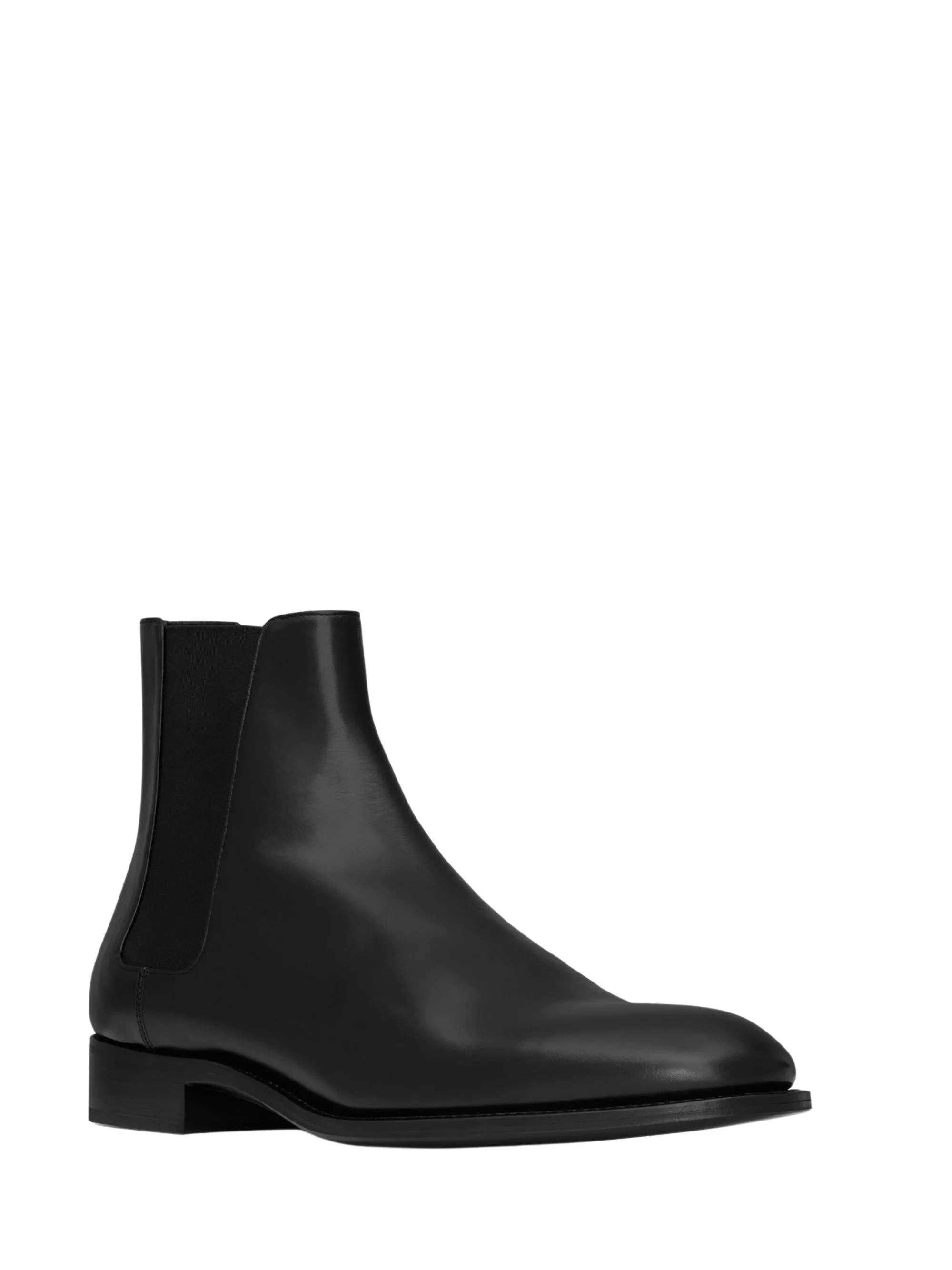 Saint Laurent Saint Laurent Adrien Chelsea Boot in Box Leather, view 2