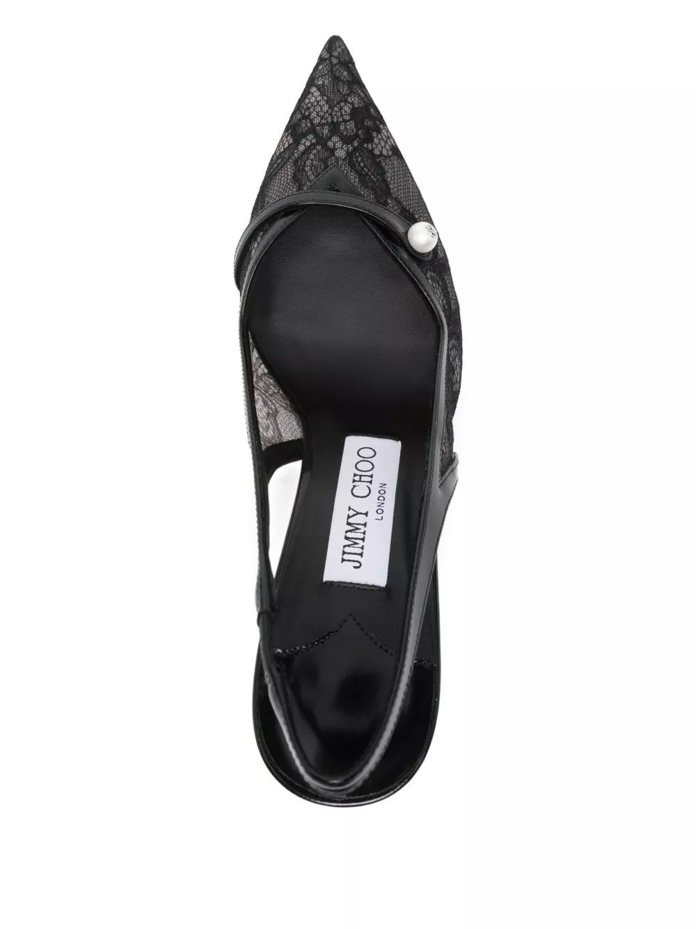 Jimmy Choo Pumps in pelle verniciata Amita, view 2