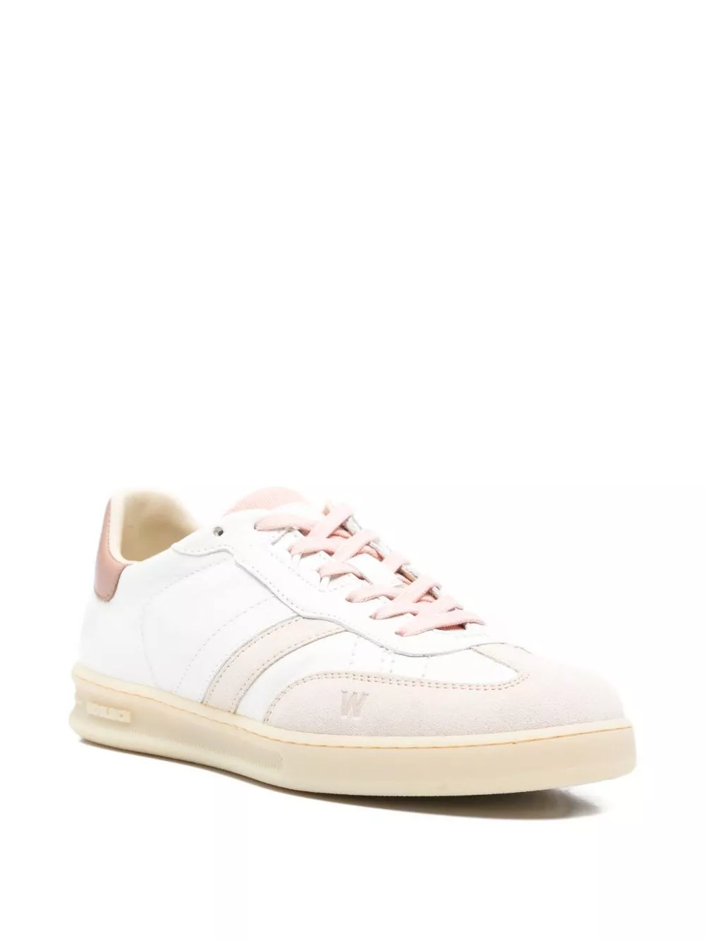 Woolrich Sneakers in pelle Double U, view 2