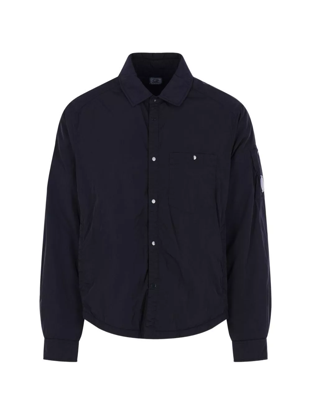 C.P. Company Camicia overshirt in nylon Chrome-R