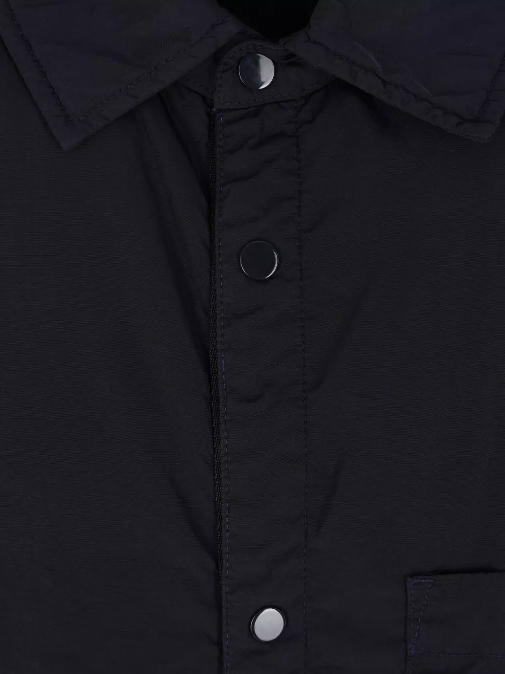 C.P. Company Camicia overshirt in nylon Chrome-R, view 2