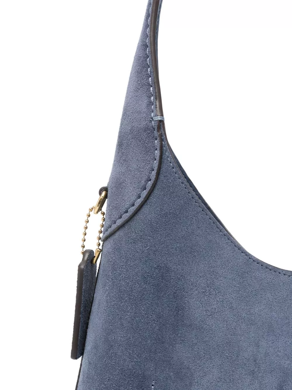 Coach Borsa a spalla in pelle scamosciata Brooklyn 28, view 2
