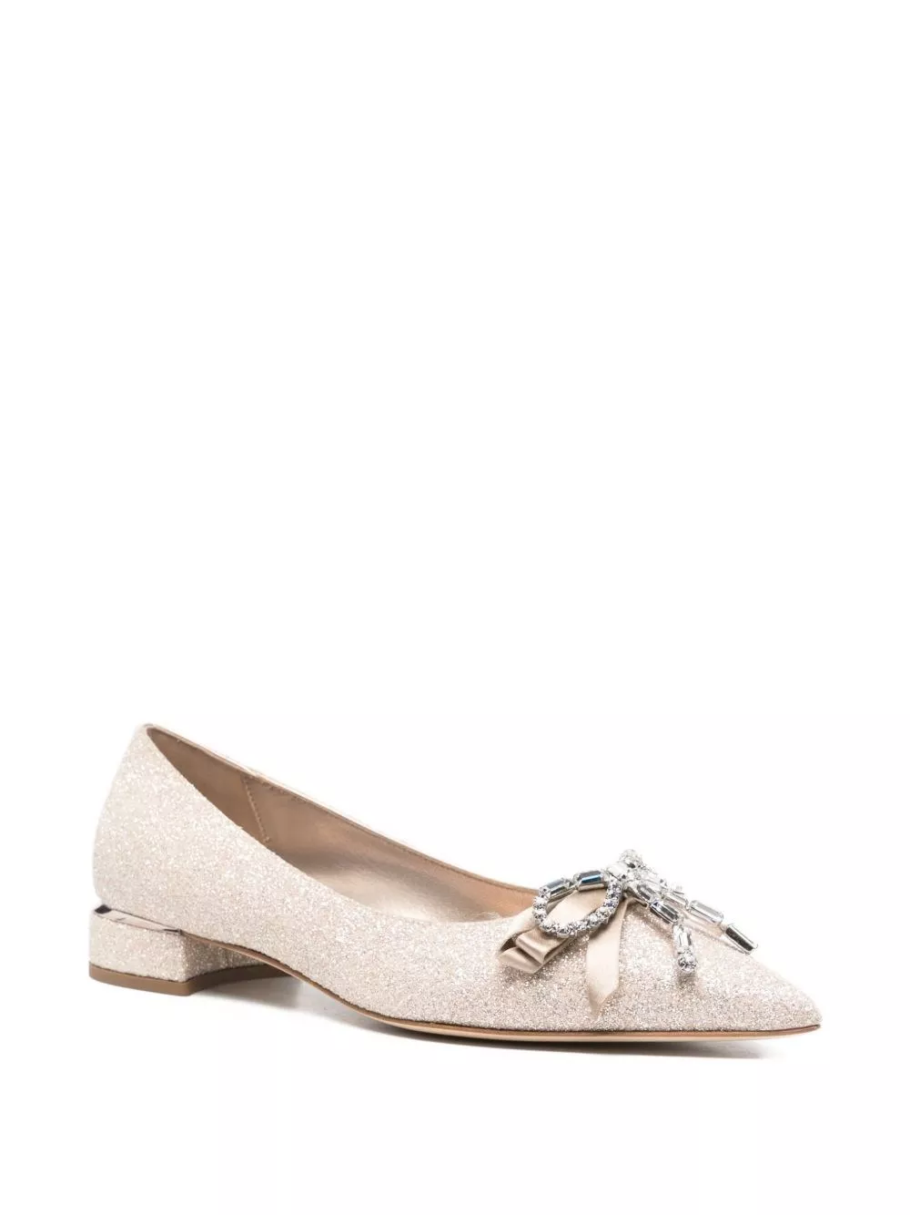 Jimmy Choo Ballerine in pelle Auria, view 2