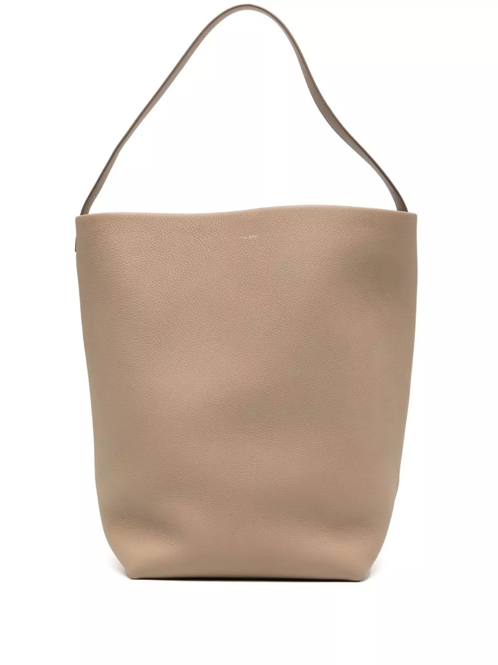The Row Tote Bag Park in pelle grande