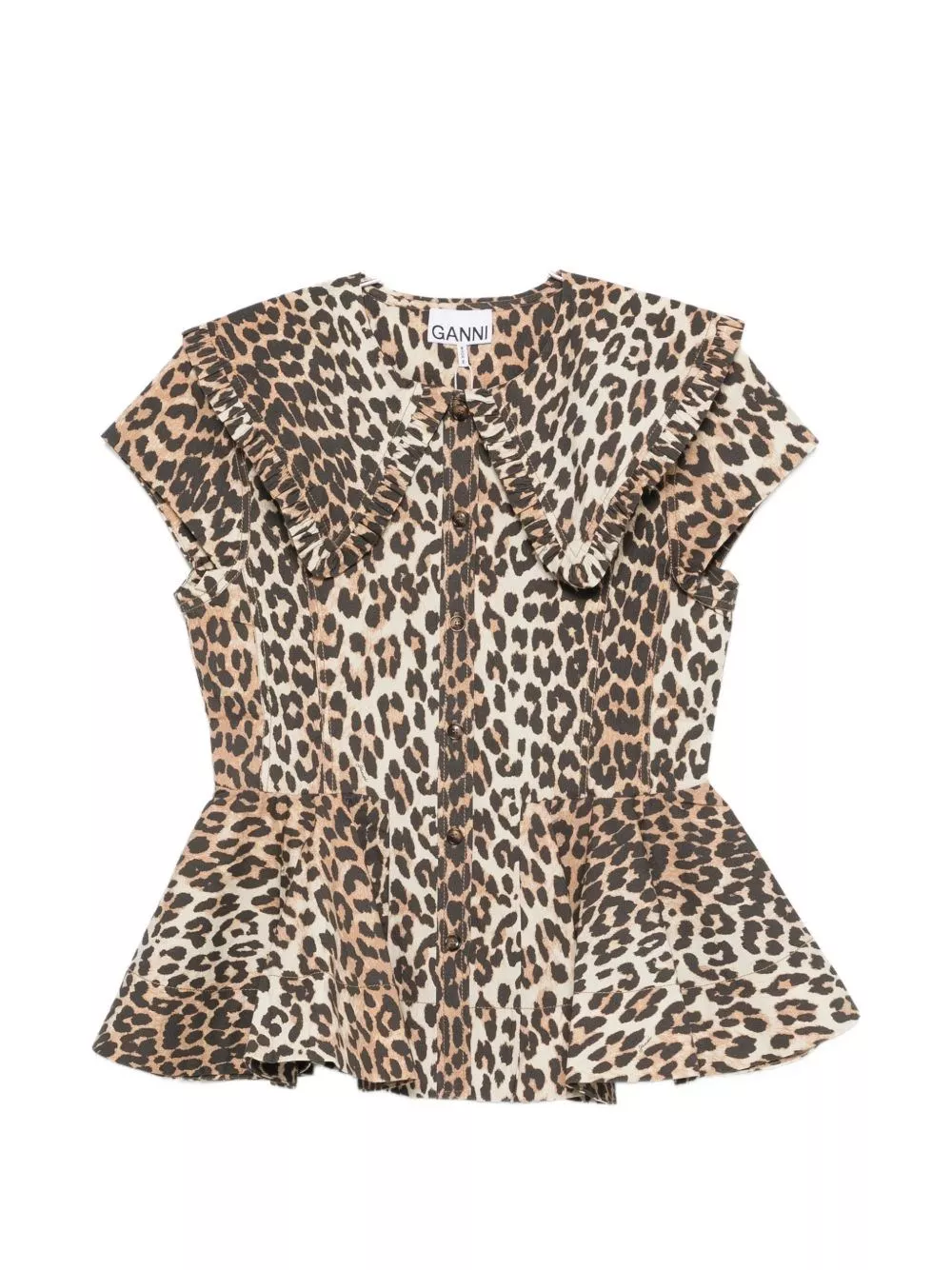 Ganni Camicia in cotone biologico