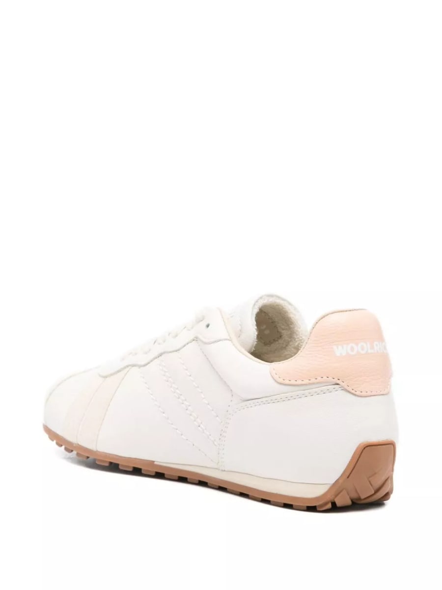 Woolrich Sneakers in pelle flat, view 2