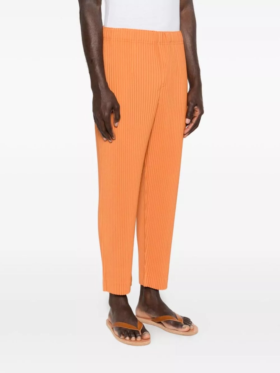 Homme plisse' issey miyake Pantaloni slim plissettati, view 3