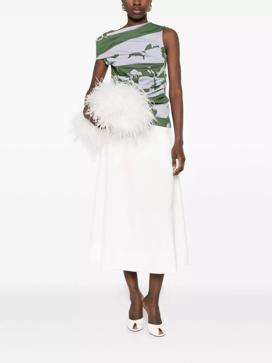 Dries Van Noten Top in cotone Hunray, view 3