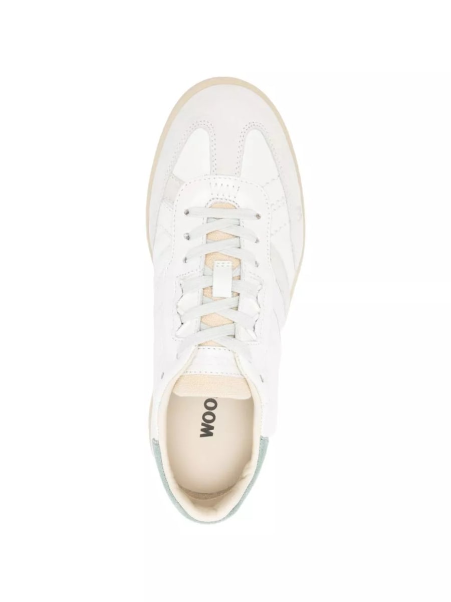 Woolrich Sneakers in pelle Double U, view 2