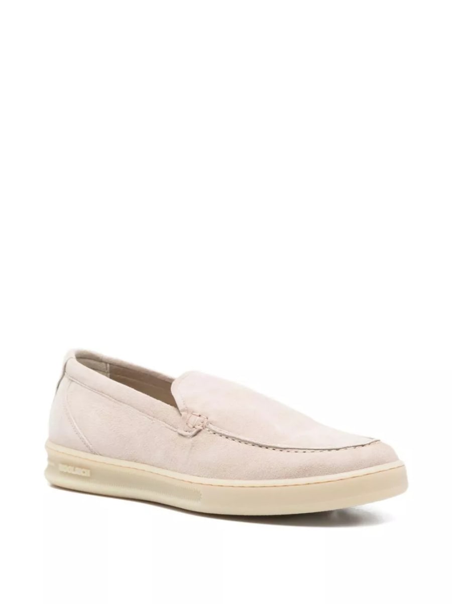 Woolrich Slipper in pelle Double U, view 3