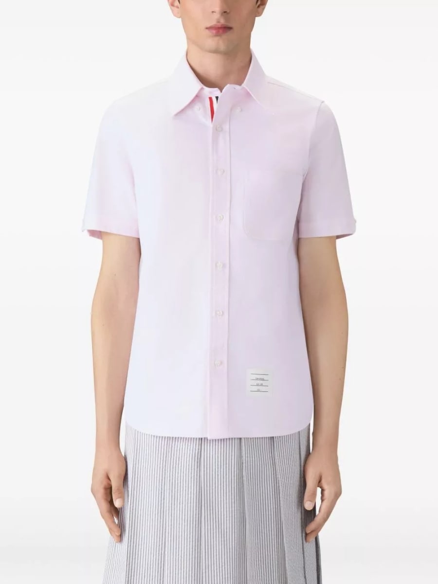 Thom Browne Camicia in cotone, view 4