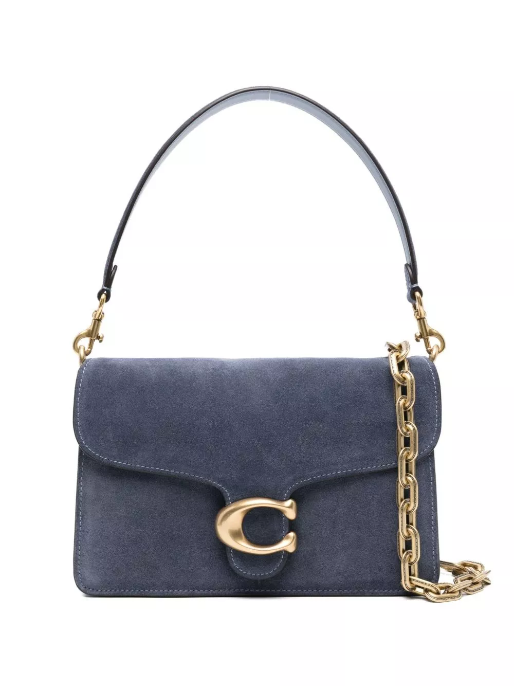 Coach Borsa a spalla in pelle scamosciata Tabby