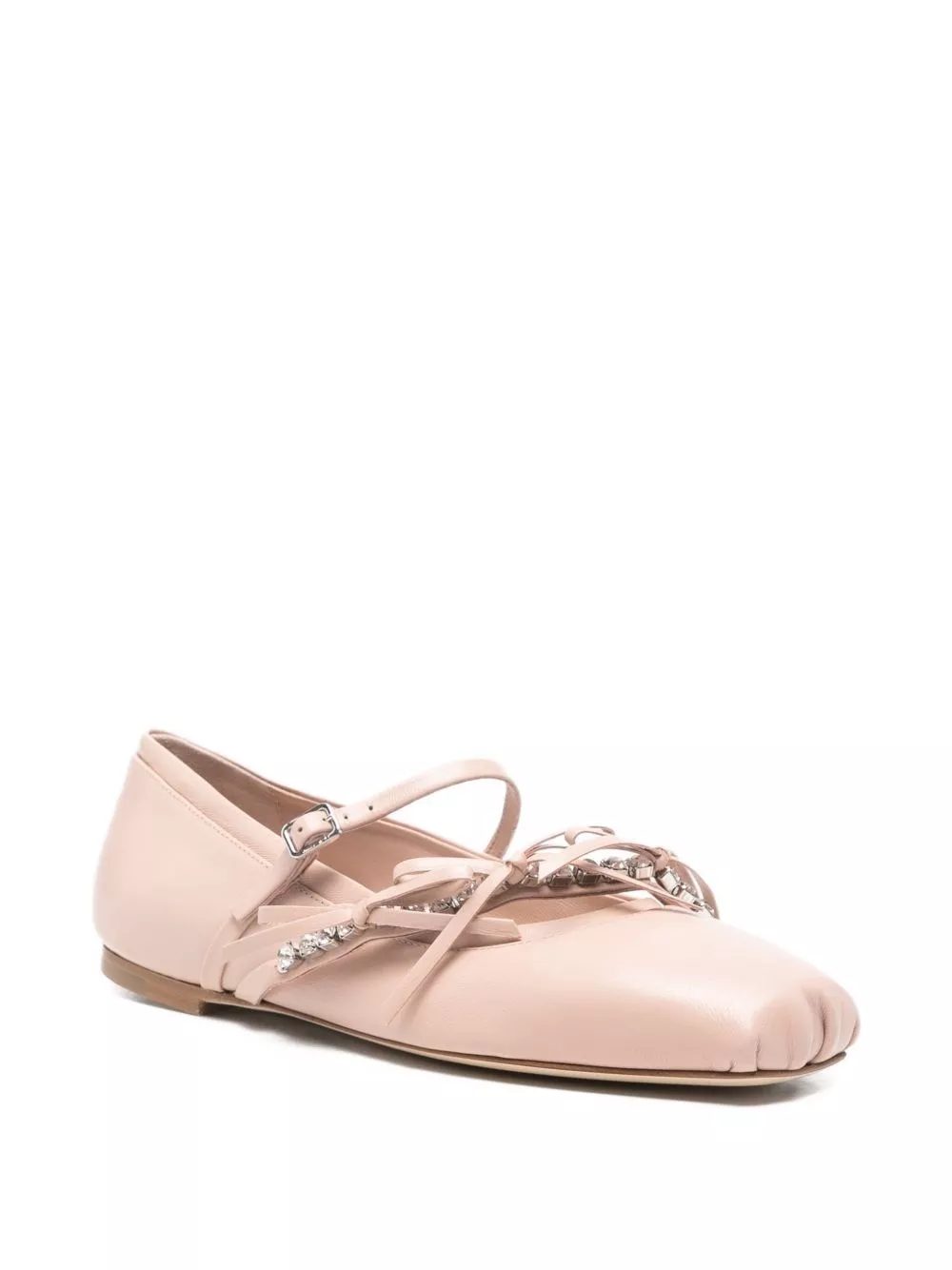 Jimmy Choo Ballerine in pelle Loli, view 2