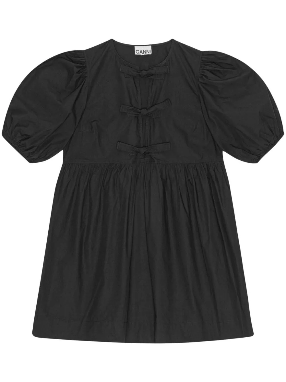 Ganni Abito mini in cotone biologico