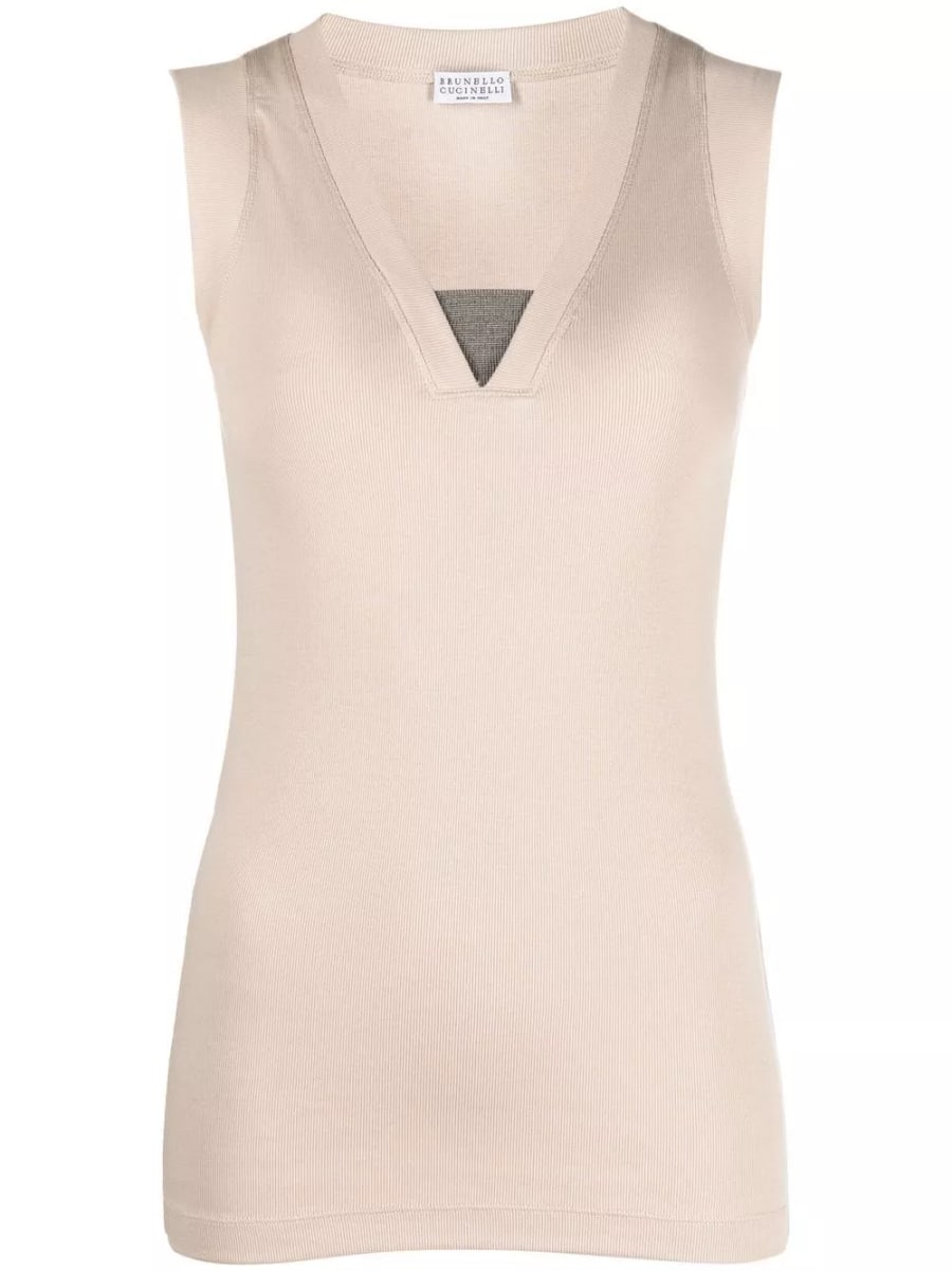 Brunello Cucinelli Top in cotone