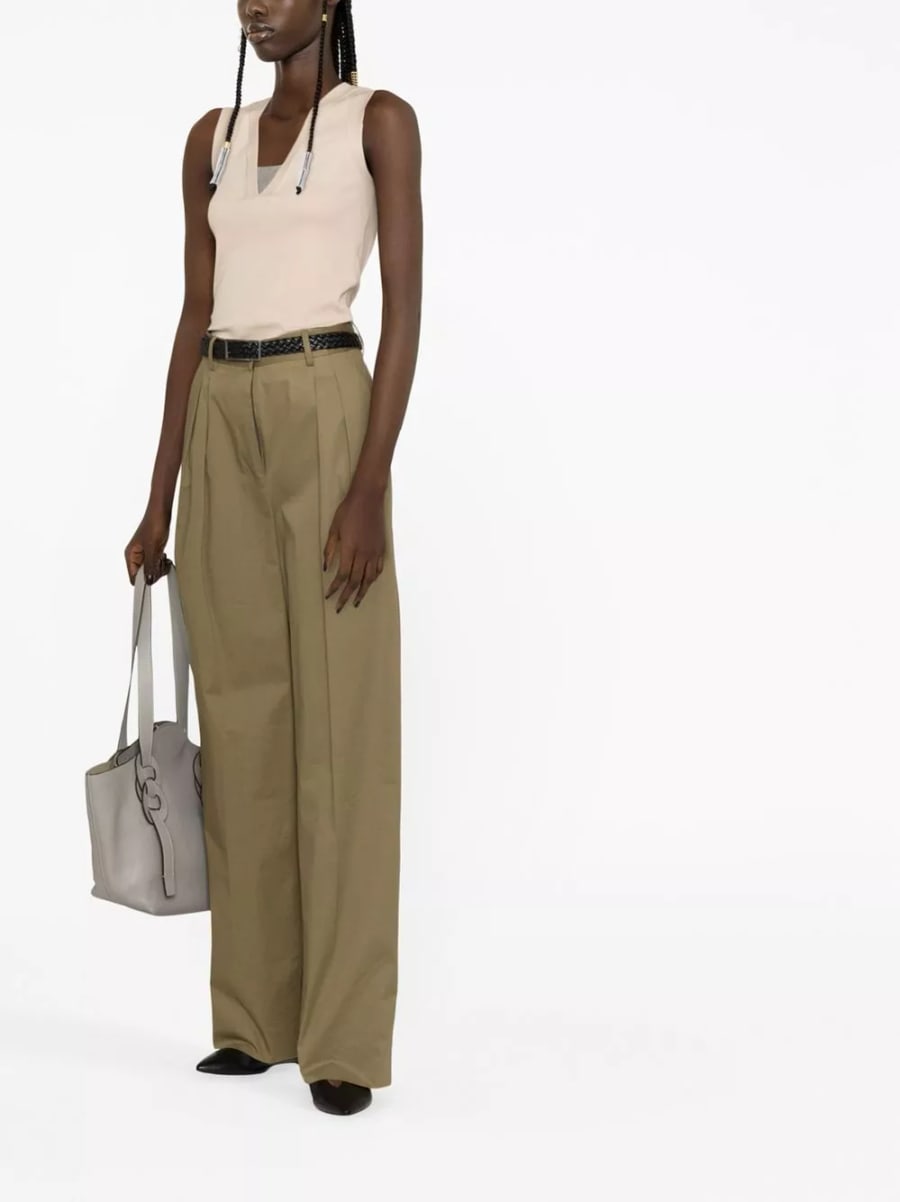 Brunello Cucinelli Top in cotone, view 4