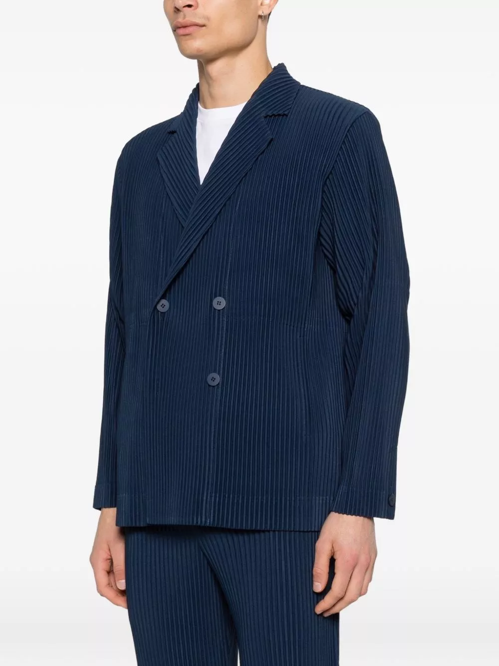 Homme plisse' issey miyake Giacca a un petto plissettata, view 2