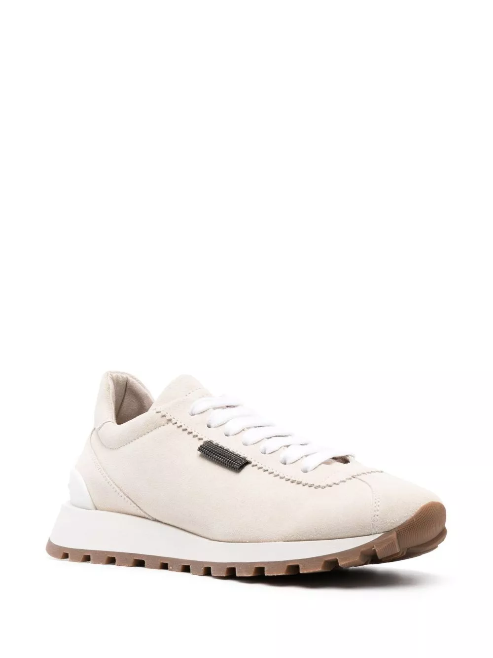Brunello Cucinelli Sneakers in pelle, view 2