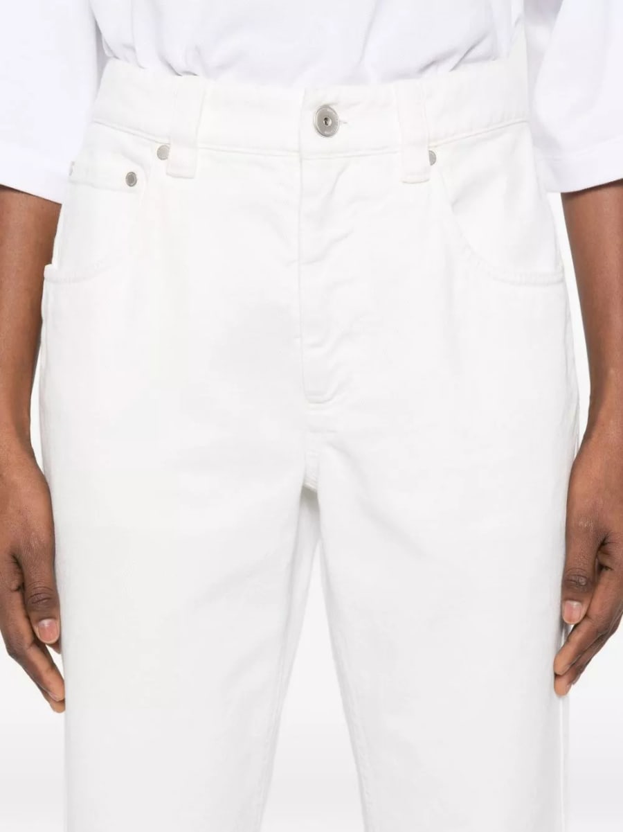 Brunello Cucinelli Pantaloni in Cotone, view 2