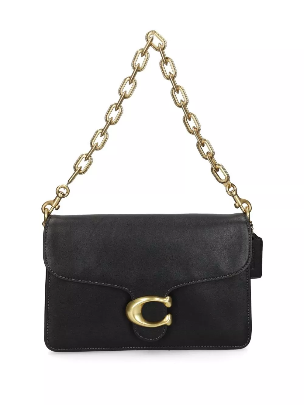 Coach Borsa a spalla in pelle con catena Tabby, view 2
