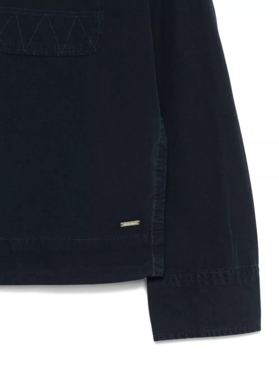 Woolrich Camicia overshirt in cotone, view 2