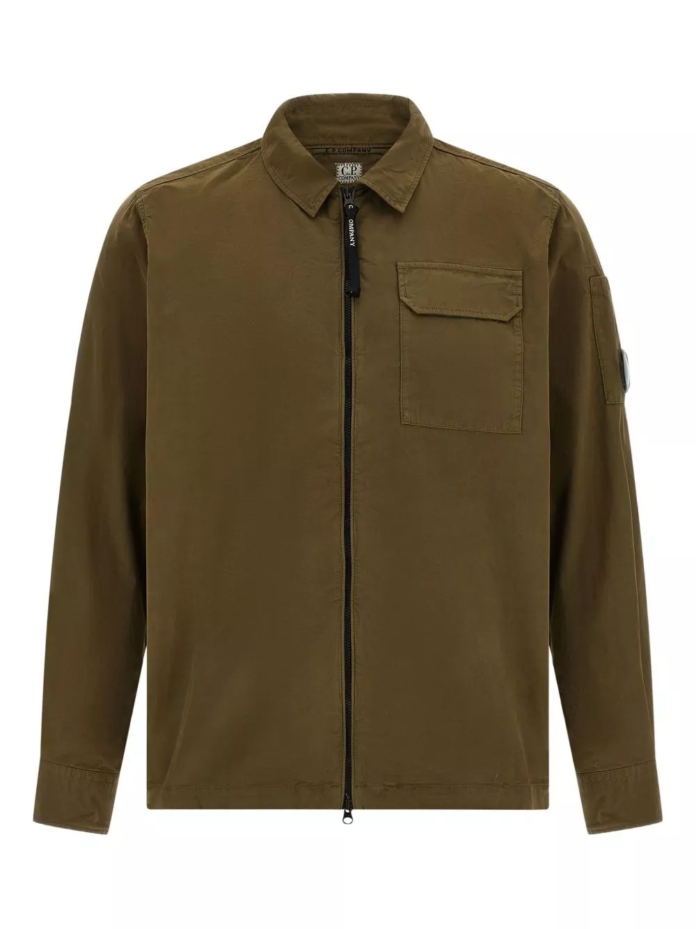 C.P. Company Camicia overshirt in cotone biologico
