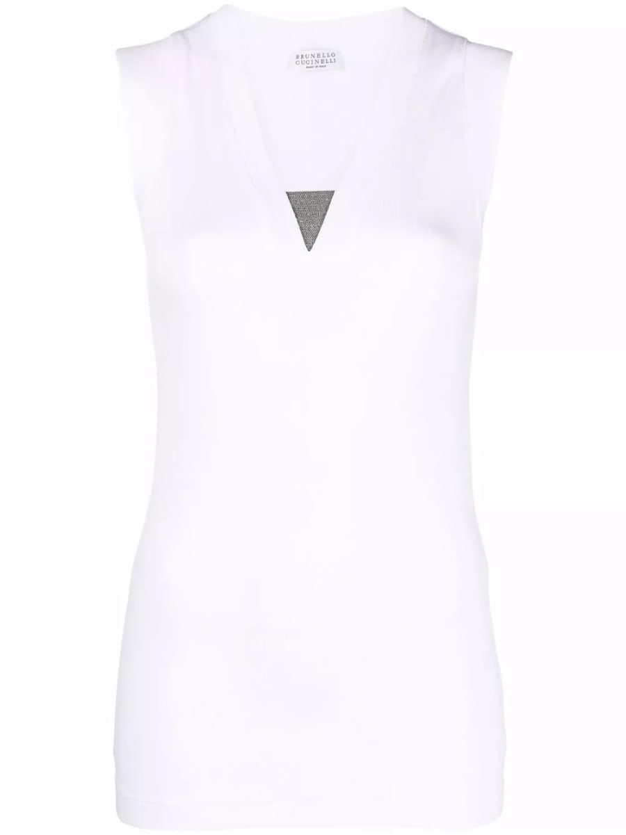 Brunello Cucinelli Top in cotone