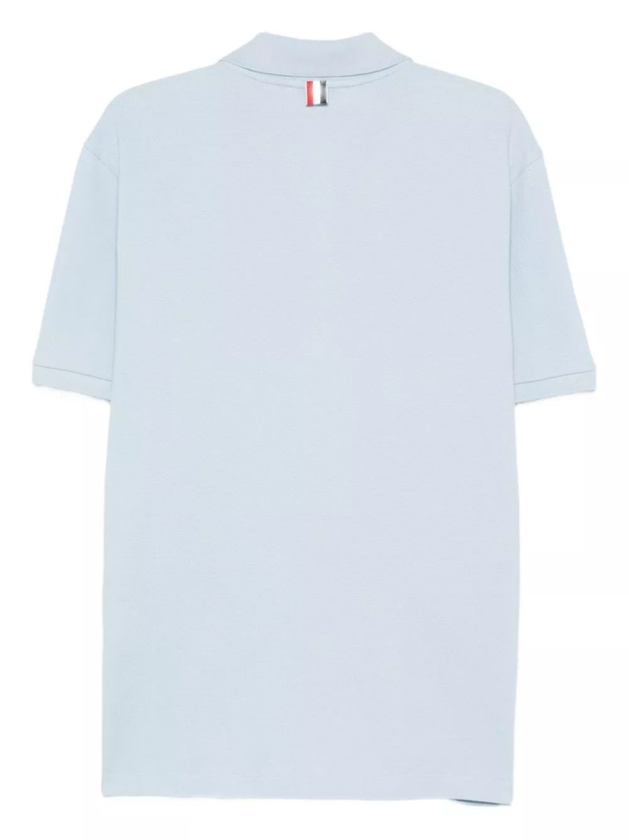 Thom Browne la polo in cotone, view 2