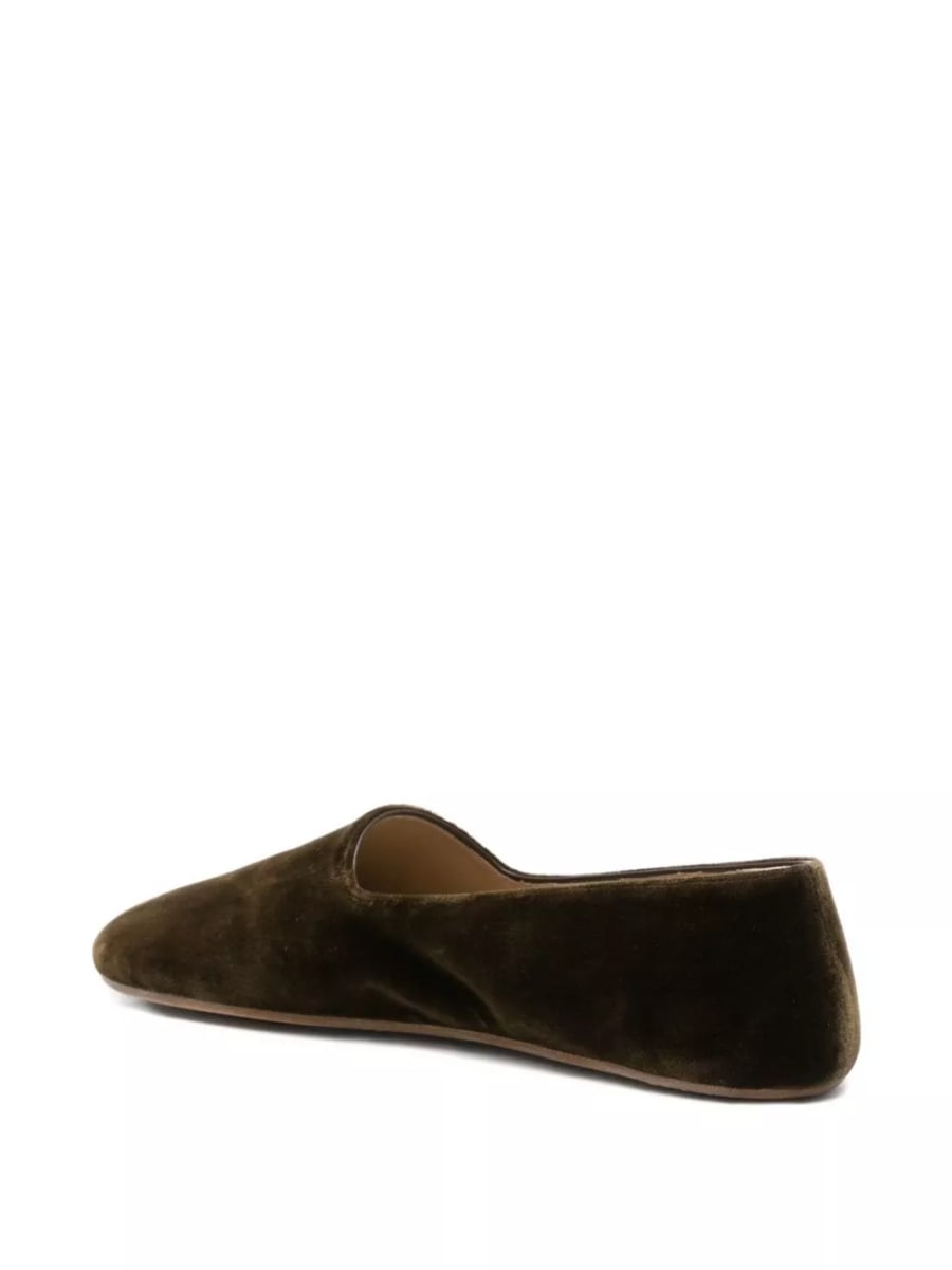 The Row Slipper in velluto Ponti, view 2