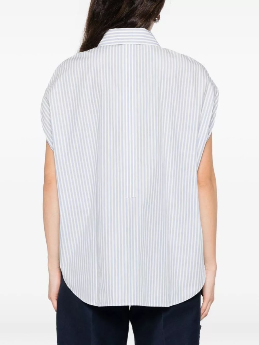 Woolrich Camicia in cotone a righe, view 3