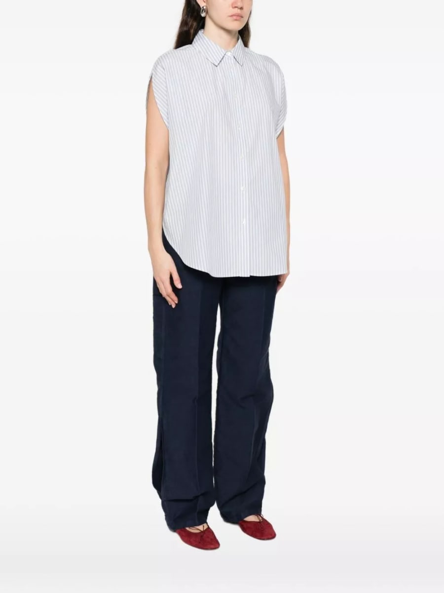 Woolrich Camicia in cotone a righe, view 5