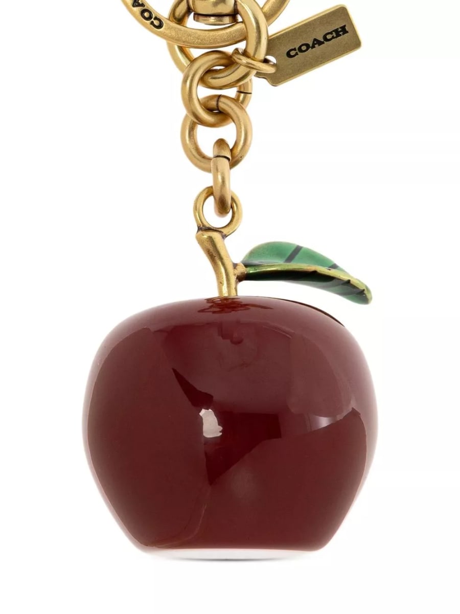 Coach Charm a forma di mela, view 4