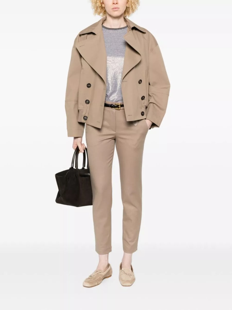 Brunello Cucinelli Pantaloni in cotone, view 2