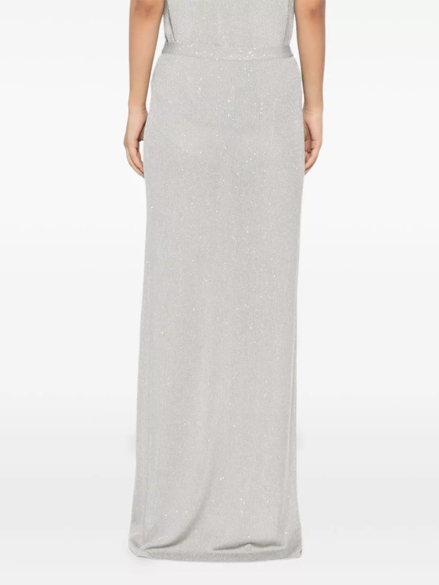 Tom Ford Gonna lunga in paillettes, view 5