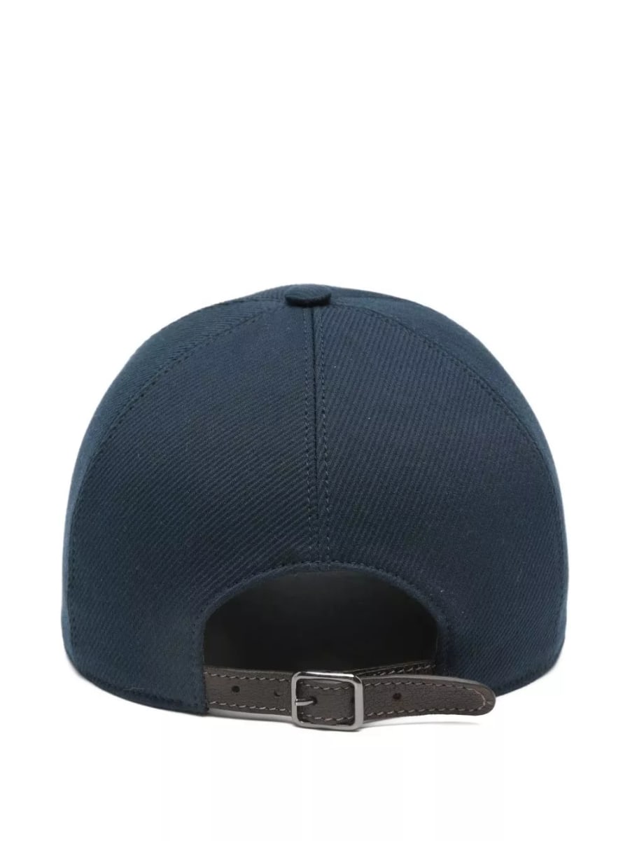 Brunello Cucinelli Cappello baseball in cotone, view 2