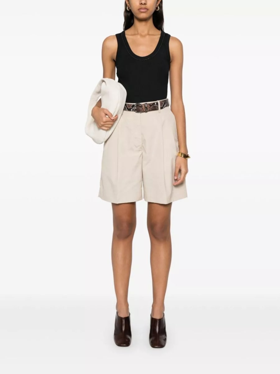 Brunello Cucinelli Top in cotone, view 4